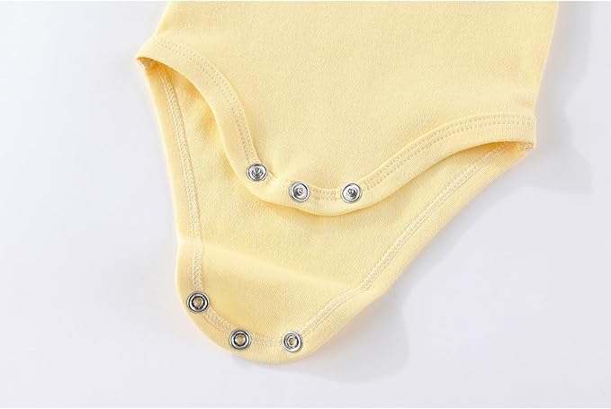 6 Pack Unisex Baby Boy Girl Rompers 0-12months Infant Short Sleeve Bodysuits New Born Soft Cotton One-Piece Clothes