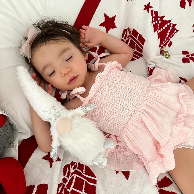 Newborn Baby Girl Bodysuit Sleeveless Halter Frill Romper One-piece Jumpsuit with Headband Summer Clothes Set