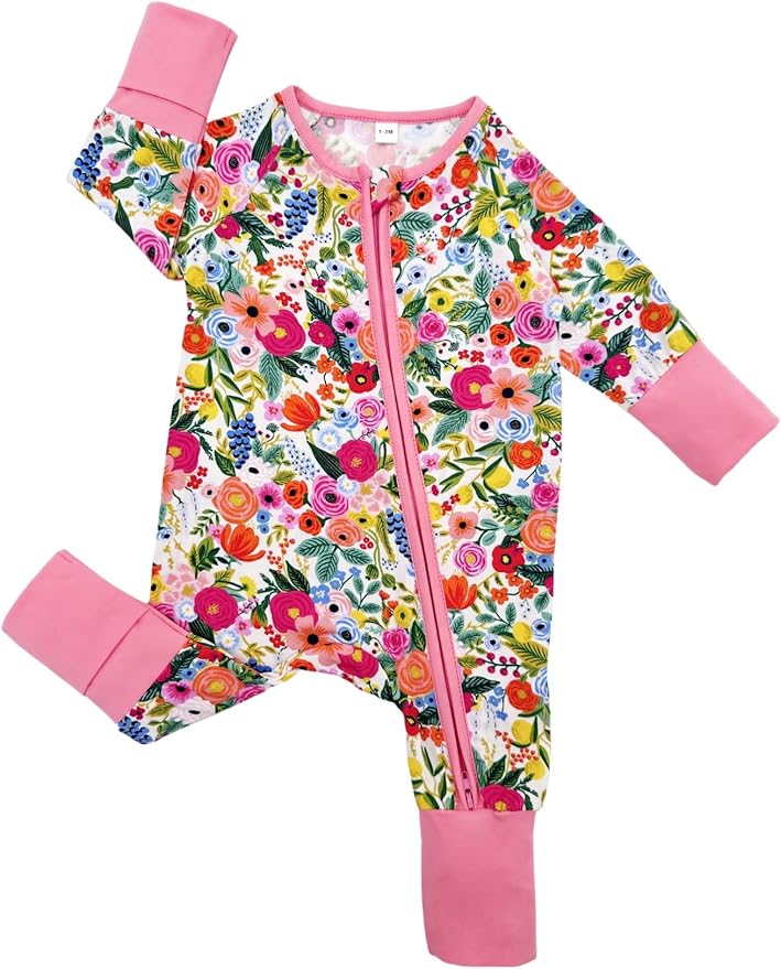 Bow Dream Baby Bamboo Rayon Romper Girl Footless Viscose Newborn Infant Footie Mitten Cuffs Toddler Boy Clothes