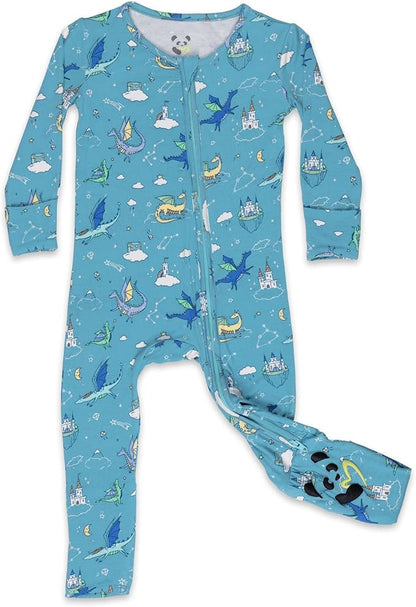 Bellabu Bear Convertible Footies for Baby Boys & Baby Girls, Family Matching Pajamas, Rayon from Bamboo