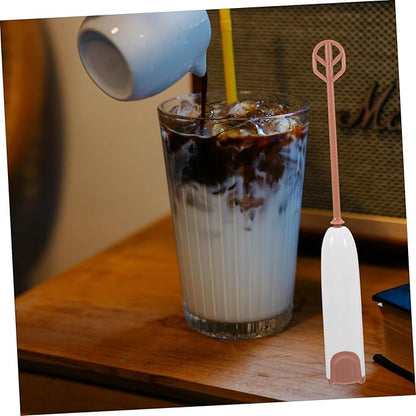 Unomor Electric Handheld Milk Powder Mixer with Extended Handle Multifunctional Stirrer for Bottles Cups and Mugs Portable Drink Mixing Tool for Formula Tea and Protein Shakes Easy to