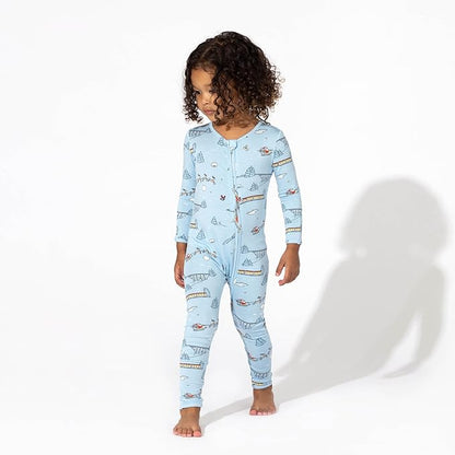 Bellabu Bear Convertible Footies for Baby Boys & Baby Girls, Family Matching Pajamas, Rayon from Bamboo