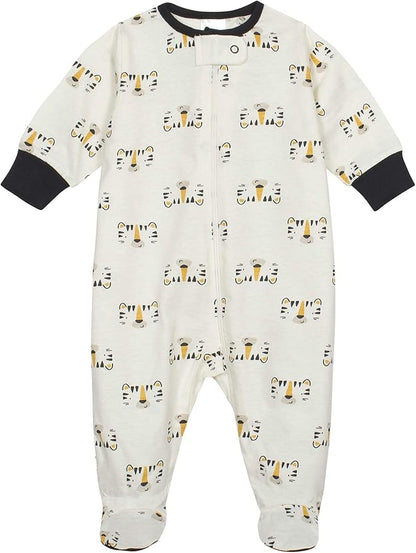 Onesies Brand baby-boys 4-pack Sleep 'N Play Footies