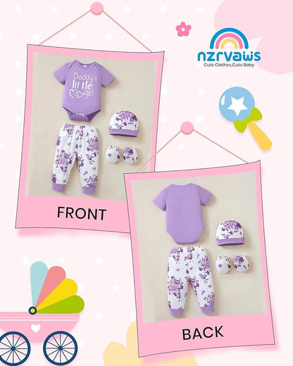 NZRVAWS Newborn Baby Boy Girl Clothes Unisex Preemie Infant Must Have Pants Set Outfits 0-18 Months 20 Pcs Essentials Gift