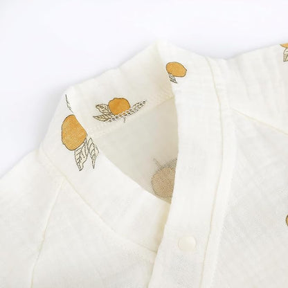 Baby Kimono Robe Newborn Cotton Yarn Bodysuit Romper Infant Japanese Pajamas 0-24 Months