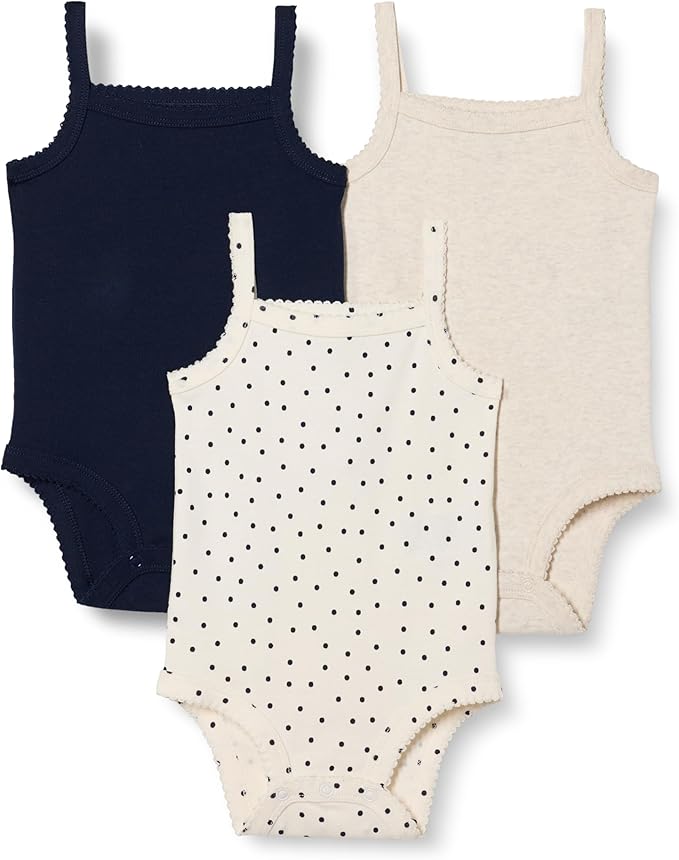 Amazon Essentials baby-girls Sleeveless Bodysuits