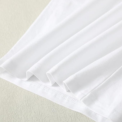 12M-14Y Toddler Baby Girls T Shirt Solid Color Blouse Ruffle Top Cotton Casual Tees Plain Shirt