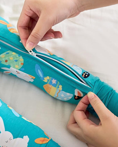 Bamboo Viscose Baby Convertible Footie Pajama, Zipper Pajamas for Baby Boys & Girls, Sleep & Play Footed Pjs