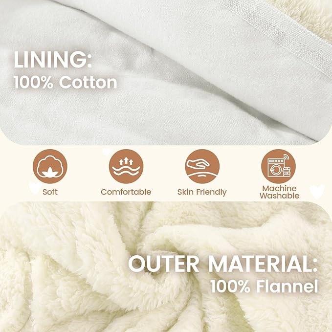 JiAmy Baby Snowsuit Newborn Fleece Winter Clothes With Flod-Over Zipper Baby Bear Hooded Thick Outfits