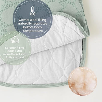 kaiya baby Unisex Sleeping Bag for Babies and Toddlers 2.5 Tog Sleep Sack, Long Sleeve Sleep Sack, Wearable Blanket Baby