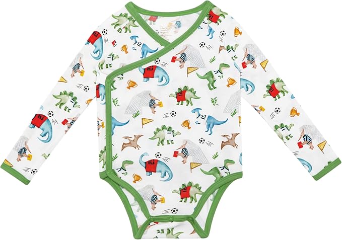 Baby Viscose from Bamboo Bodysuit for Boys Girls Long Sleeve Romper Soft Outfits for Infant One-Piece Cute Clothes