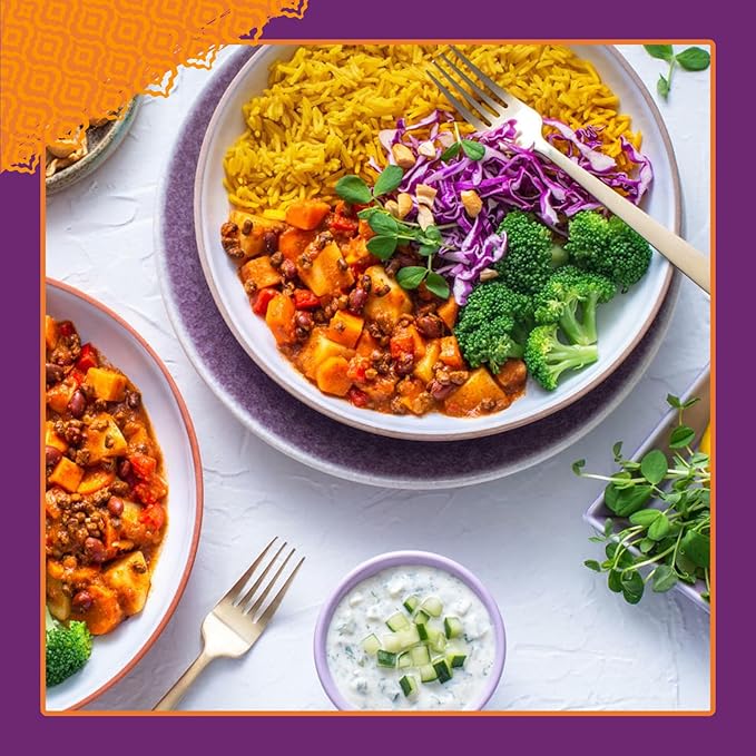 Patak’s Lentil & Veggie Tikka Masala - Vegetarian Indian Curry w/Lentils, Beans, Pumpkin, Sweet Potatoes & Vegetables - Ready-to-Eat Microwaveable Meal - Serve with Rice or Naan - 10.5oz (Pack of 1)