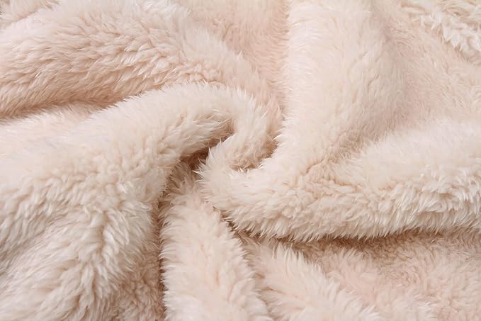 Baby Furry Jumpsuit Infant Bear Onesies Zipper Long Sleeve One-Piece Romper Hoodie Baby Outwear Snowsuit