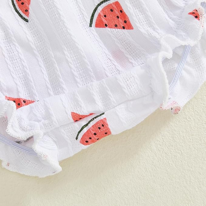 Mubineo Baby Girl Summer Clothes Cute Ruffle Tops Dress Shorts Outfits Set Infant Toddler Shrit Bloomers Princess Outfit