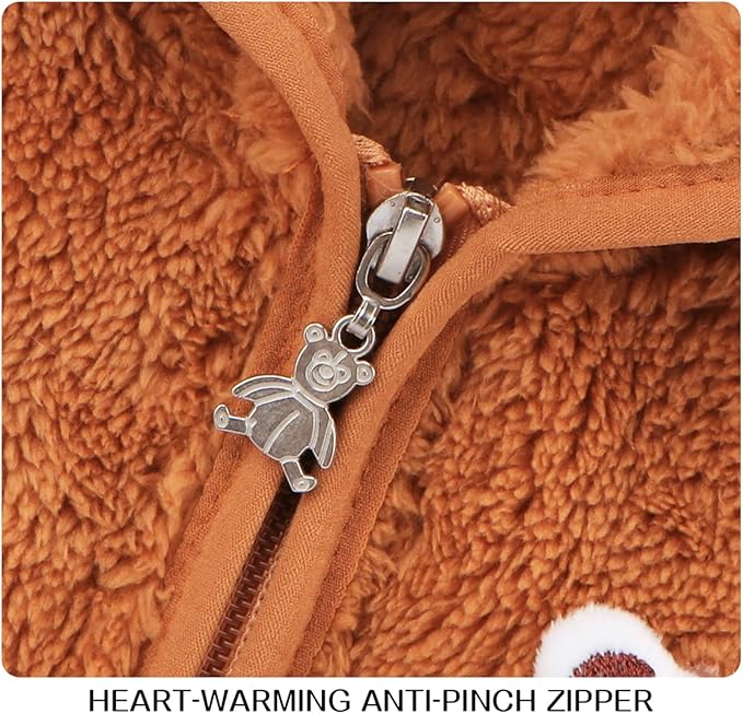 Baby Boy Fleece Jacket Girl Winer Clothes Coat Toddler Boy'S Clothing Sweater