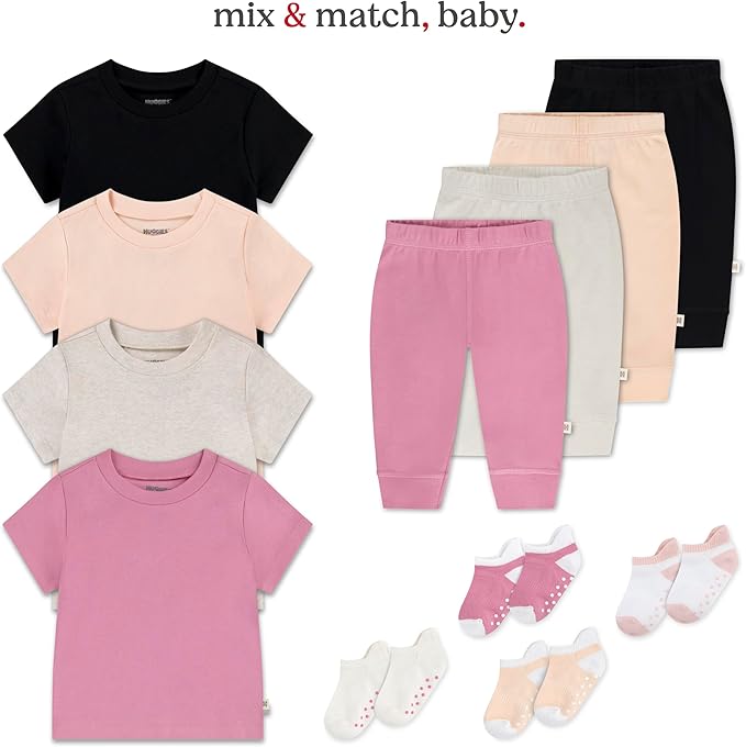 HUGGIES Baby Basic T-Shirt (4-Pack)