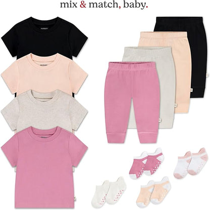 HUGGIES Baby Basic T-Shirt (4-Pack)