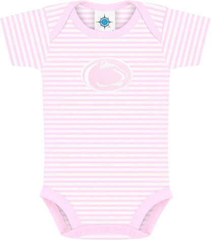 Creative Knitwear College Baby NCAA Infant Striped Bodysuit