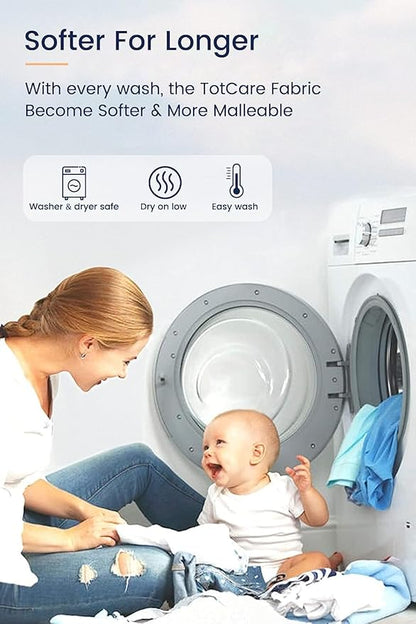 TotAha Toddler Sleep Sack 1.0 TOG for 2T-3T-4T, Premium Soft Wearable Blanket Baby Sleeping Bag with 2-way Safe Zipper for Girl Boy