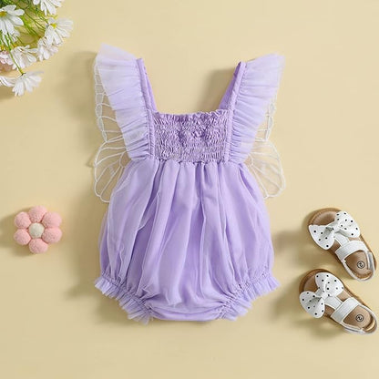 Baby Girl Clothes Floral Boho Lace Romper Bodysuit Romper Jumpsuit Summer Outfit Summer Baby Clothes Girls