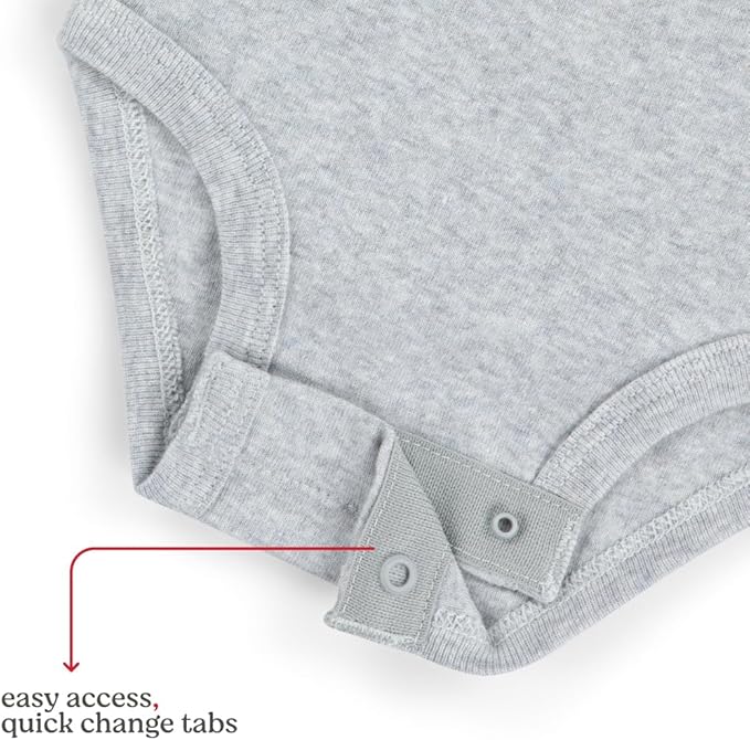 HUGGIES unisex-baby 5-pack Everyday Bodysuit