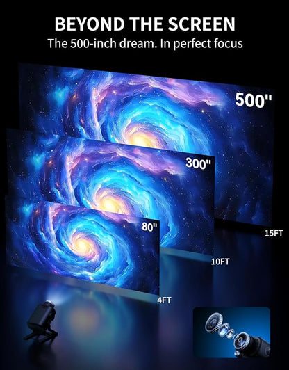 Astronaut Galaxy Projector Full-Room Immersive 3D Star Projector, Space Galaxy Projector, Large Area Home Planetarium Night Light Projector with HD Soft Light for Stress Relief Gifts Valentines Decor