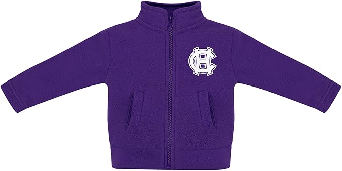 Creative Knitwear College Baby Polar Fleece Jacket-Team Logo, Multiple Colors, for Boys & Girls (12 Mos-8 Yrs)