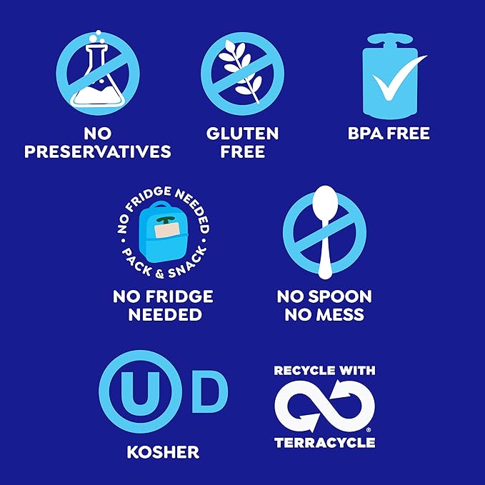 GoGo squeeZ YogurtZ Variety Pack, Strawberry & Peach, 3 oz (Pack of 20), Kids Snacks Made with Real Yogurt and Fruit, No Fridge Needed, Gluten Free, Nut Free, Recloseable Cap, BPA Free Pouches