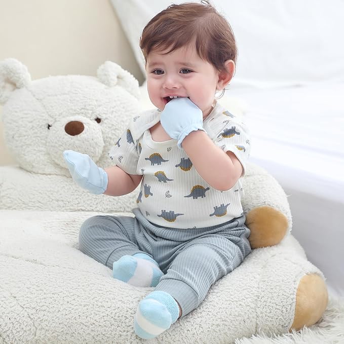 Baby Bodysuit Boy Girl Clothes Soft Newborn Infant Outfit Short Sleeve Romper