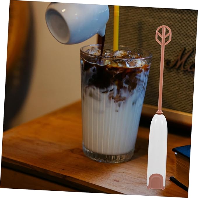 Cabilock Electric Milk Powder Mixer with Extended Rod Handheld Detachable Milk Stirrer for Formula and Drinks Portable Mixer for Blended Ingredients at Home Travel Easy to Clean