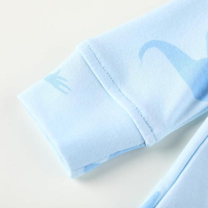 Owlivia Organic Cotton Baby Boy Girl Zip up Sleep 'N Play Pjs, Footless, Long Sleeve