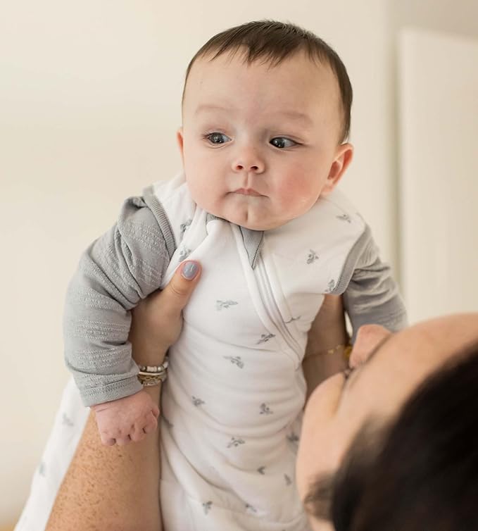 Burt's Bees Baby Unisex Newborn Essentials 100% Organic Cotton Beekeeper Wearable Blanket