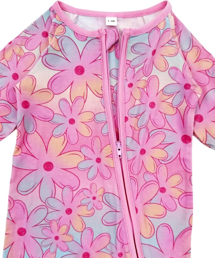 Bow Dream Baby Bamboo Rayon Romper Girl Footless Viscose Newborn Infant Footie Mitten Cuffs Toddler Boy Clothes