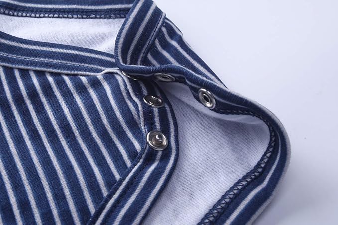 Kiddiezoom Baby Bodysuit Newborn Short Sleeve baby One-Piece Cotton 5-Pack baby clothes