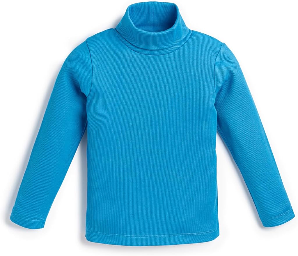 Monica + Andy Crewneck Tee, 100% Organic Cotton Clothes for Girls & Boys, Printed T-Shirt Sizes for Kids, Toddler & Baby