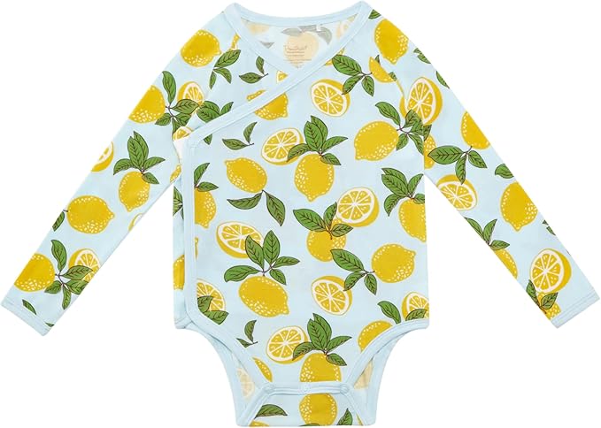 Baby Viscose from Bamboo Bodysuit for Boys Girls Long Sleeve Romper Soft Outfits for Infant One-Piece Cute Clothes