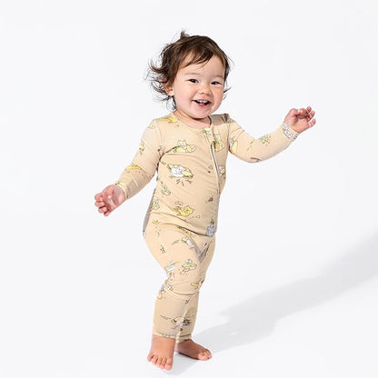 Bellabu Bear Convertible Footies for Baby Boys & Baby Girls, Family Matching Pajamas, Rayon from Bamboo
