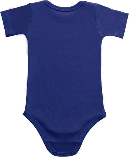 Baby Onsies 100% Cotton Short Sleeve Baby Bodysuits Solid Color Infant Bodysuits for Newborn Baby 3-Pack