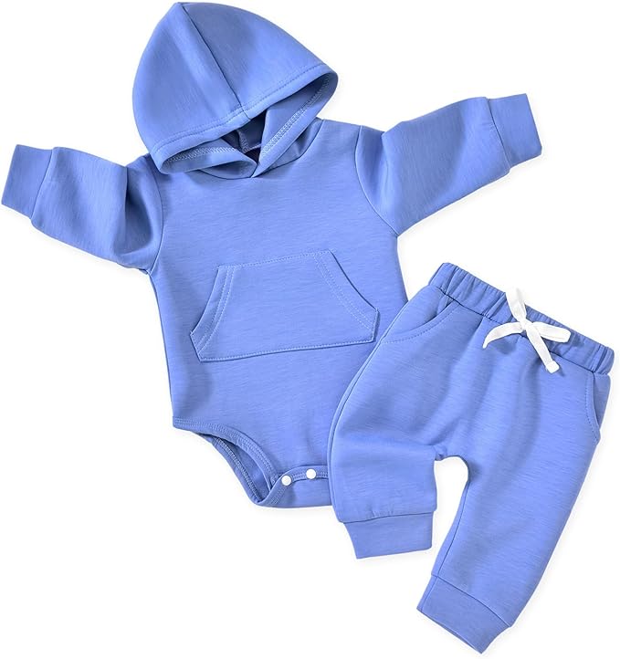 Aalizzwell Infant Baby Winter Hoodie Outfit