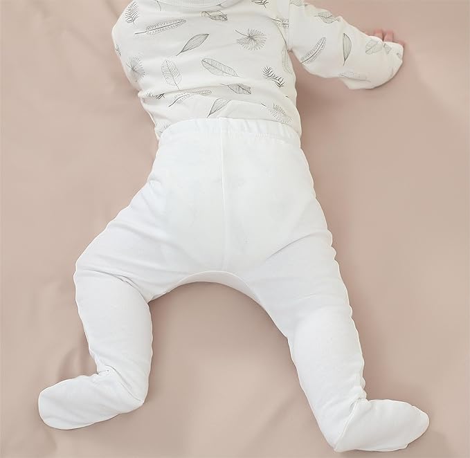 Owlivia Organic Baby Pant Legging Jogger for Infant, Boys Girls Toddler