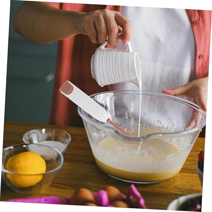 Zerodeko Electric Milk Powder Mixer Handheld Stirrer with Extended Rod Battery Operated Portable Mixer for Formula Shakes Versatile Drink Blender Tool