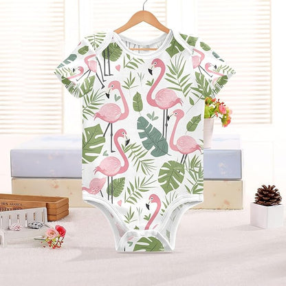 vvfelixl Dachshund Dog Baby Clothes for Boy Girl,Baby One-Piece Bodysuit for 0-24 Months,Short Sleeve