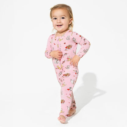 Bellabu Bear Convertible Footies for Baby Boys & Baby Girls, Family Matching Pajamas, Rayon from Bamboo
