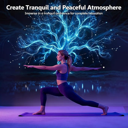 Rossetta 3D Projector, 60 Themes HD 3D Galaxy Projector with Bluetooth Speaker & Remote, 1H/2H Timer, Space Projector Night Light for Kids Bedroom, Room Decor, Birthday Gifts for Adults, Girls, Boys