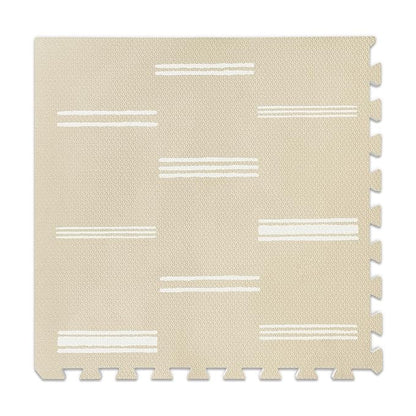 Lillefolk Foam Baby Play Mat – Interlocking Tiles for Kids | Non-Toxic Crawling Mat for Tummy Time, Toddlers & Babies – 6x6ft 9 Tiles