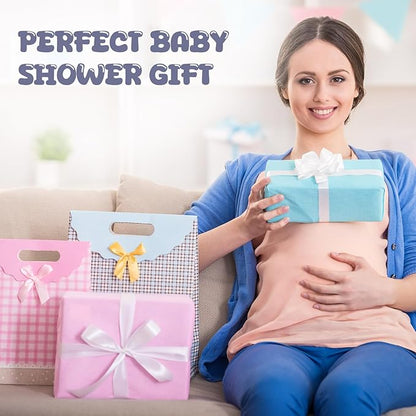 Breling 20 Pcs Baby Muslin Washcloth 12 x 12 Inch 100% Cotton Soft and Absorbent Muslin Washcloth Burp Cloth Wipe Newborn Face Towel for Baby Boy Girl Sensitive Skin(White, Light Green, Green)