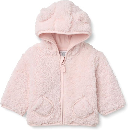 Amazon Essentials baby-boys Hooded Sherpa Jacket