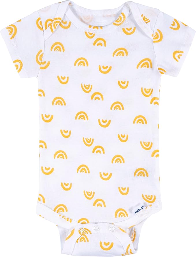 Onesies Brand baby-girls 8-pack Short Sleeve Mix & Match Bodysuits