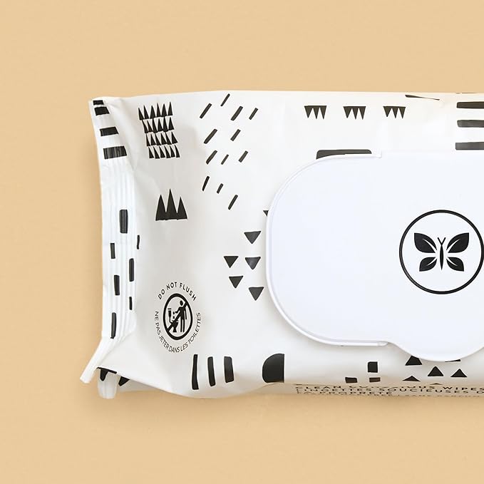 The Honest Company Clean Conscious Multi-Use Wipes Hypoallergenic Unscented for Sensitive Skin Over 99% Water Compostable Plant Based Baby Pattern Play 288 Count