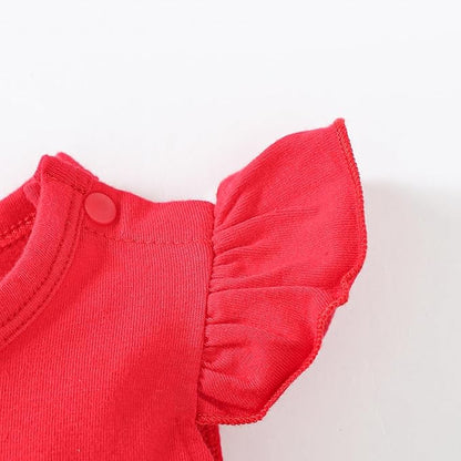 Magic Park 0-18M Infant Bodysuit Tutu Dress Baby Girl Romper Dress Toddler Solid Color Tulle Skirt Baptism Holidays Outfits